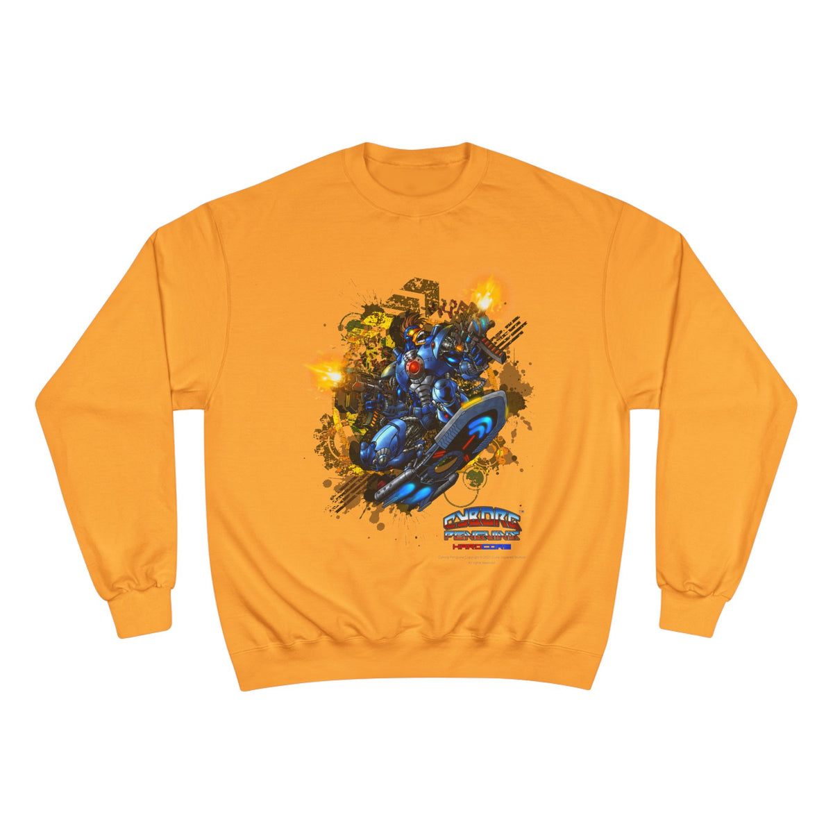 CHINSTRAP  Action Sweatshirt — Superhero City Battle Crewneck