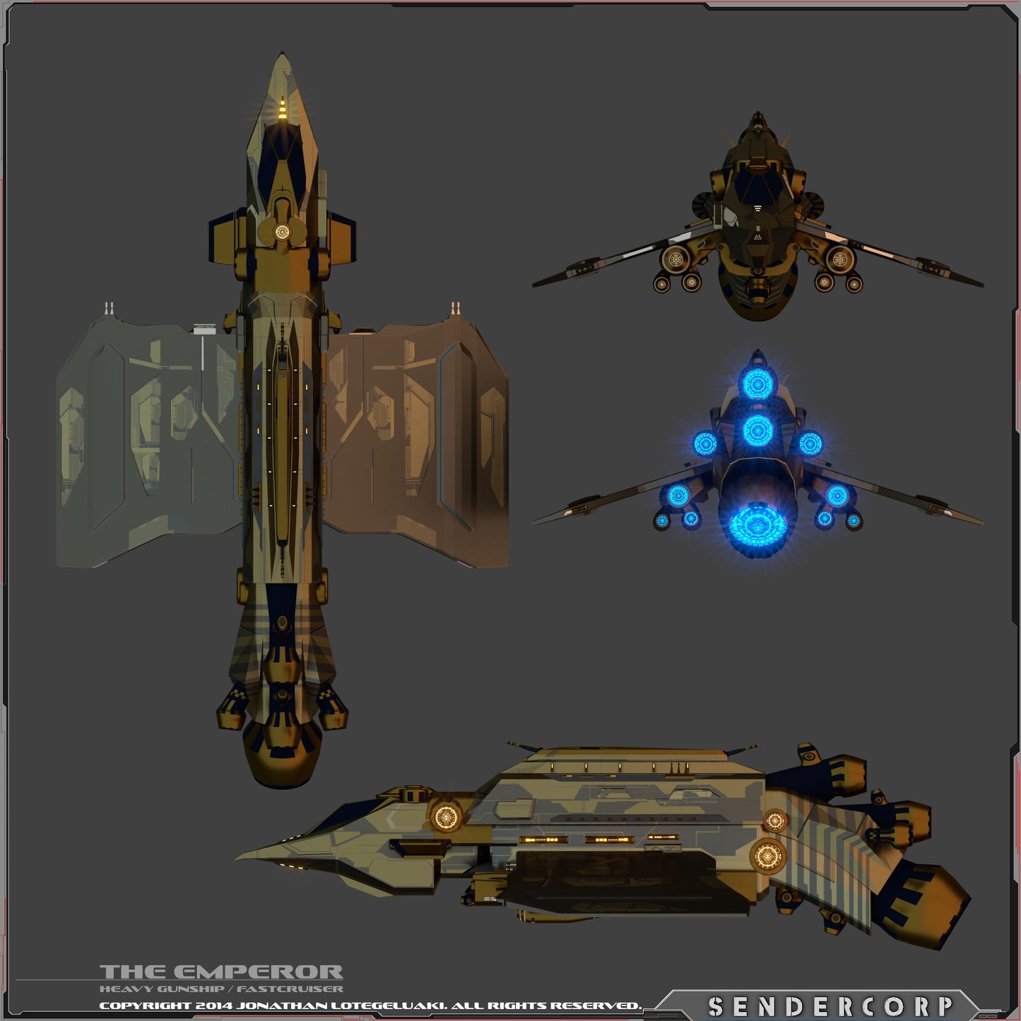 THE EMPEROR STARSHIP